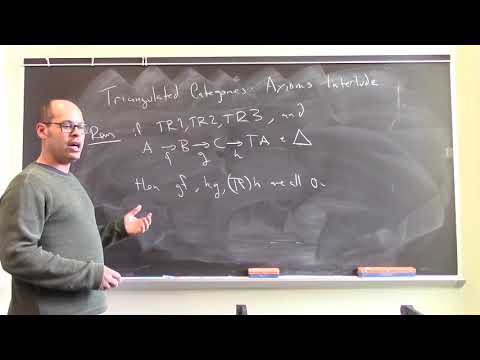 the definition of a triangulated category