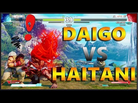 SFV - Daigo (Ryu) vs Haitani (Necalli) Epic Ranked Matches - 1080p60