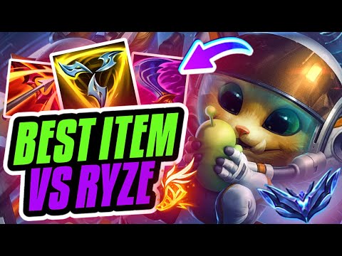 THE BEST GNAR BUILD VS RYZE!!! Pre-Season 13 Gnar Ranked Gameplay (League of Legends)