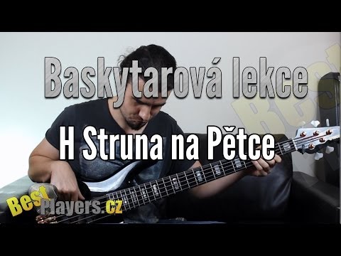 Marek Bero - H struna na pětce - Baskytarové Lekce