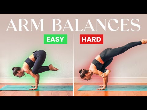 Yoga Arm Balances But They Keep Getting Harder!