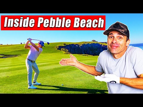 The FULL Pebble Beach Golf Experience - Inside and Out