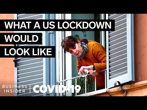 Can The US Actually Be Put On A Nationwide Lockdown? Video
