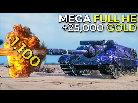 Unbelievable Full HE Foch 155 + 25,000 Gold Giveaway! | World of Tanks AMX 50 Foch 155 Gameplay