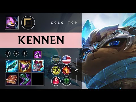 Kennen Top vs Fiora - NA Challenger Patch 26.02