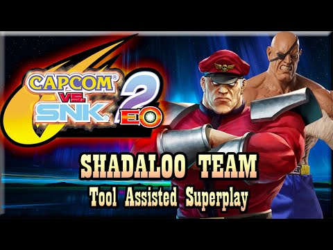 【TAS】CAPCOM VS SNK 2 - SHADALOO TEAM 😈
