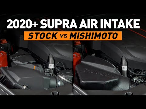 2020+ Toyota GR Supra 3.0L Mishimoto Air Intake Sound Comparison