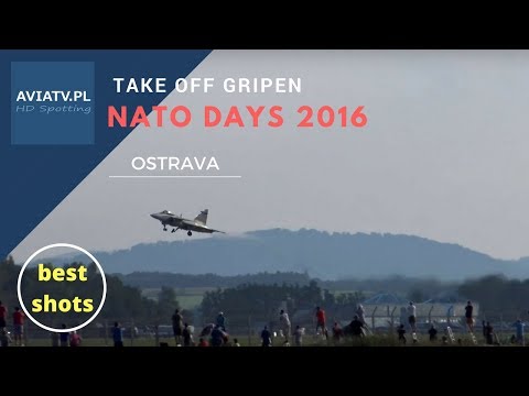 Dny NATO 2016 - Take off Gripen