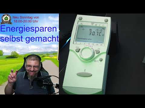Energiesparen selbst gemacht #04 Elco QAA75 Einstellungen