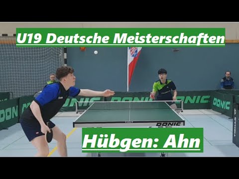 U19 DM 2023 | M.Hübgen(2155TTR) gegen E.Ahn(1928TTR)