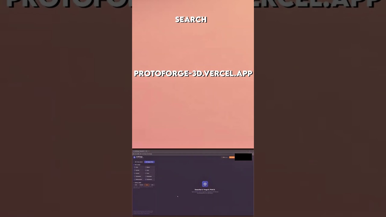 ProtoForge demo video