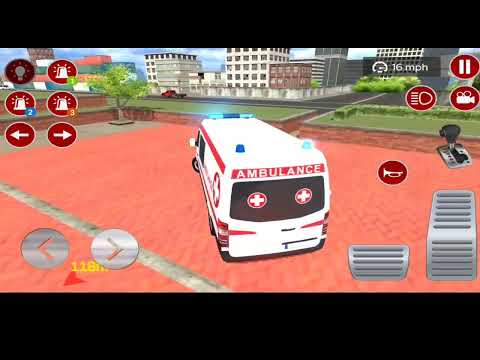 American Ambulance Emergency Simulator 2021 - Best Android Gameplay
