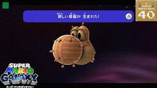 【スターダストギャラクシー】こんなところにヨッシーが？！ タイムアタック！ 星降る小路を進め！ 攻略【スーパーマリオギャラクシー】