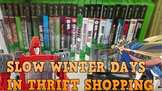 SLOW WINTER DAYS IN THRIFTING| VIDEO GAMES/TOYS