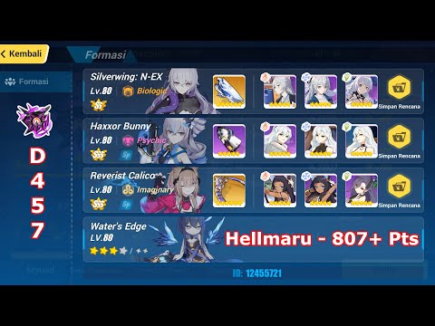 HI3 SEA - [Nirvana Exalted Abyss] Hellmaru (D457) 807 Pts - SW(SS0), HB, RC + WE*3