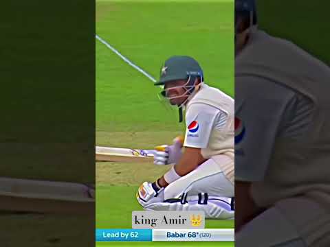 King Amir taking revenge 🔥👑🎧 #cricket #cricketplayer #babarazam #howesportsteamsearnmoney