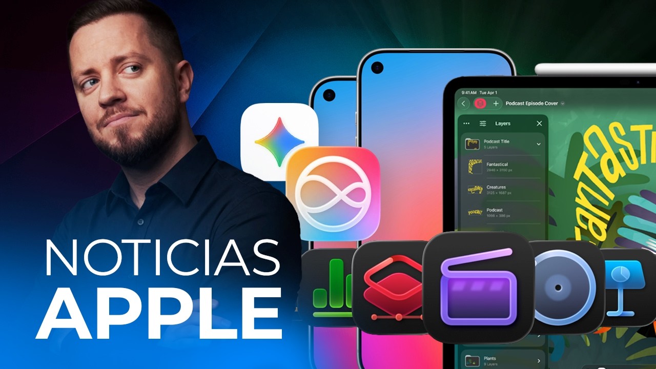 ¡CONFIRMADO! Siri usará Gemini, filtraciones iPhone 18 Pro, Creator Studio con trampa y más noticias