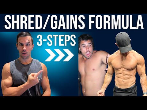 Shred Gains-Formel für vielbeschäftigte Männer (3-Stufen-Plan)
