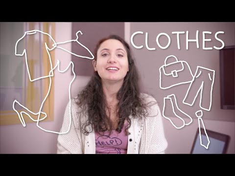Weekly Italian Words with Ilaria – Clothes
