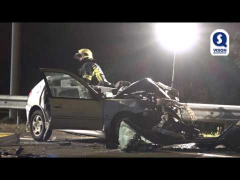 Twee doden bij ernstig ongeval met spookrijder op A2 bij Best