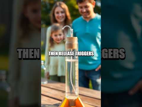 Mini Water Rocket: A Safe At Home Science Launch