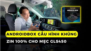 Android box ô tô Texpad TP850 zin 100% trên Mercedes GLS450 - Cấu hình khủng, trải nghiệm mượt mà