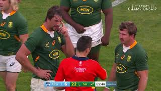 The Rugby Championship | Argentina v South Africa - Round 5 Highlights