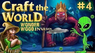 ЛЕС БОЛЬШИХ ДЕРЕВЬЕВ и ИНОПЛАНЕТНЫЙ ЗАХВАТ CRAFT THE WORLD ЧУДЕСНЫЙ ЛЕС. №4