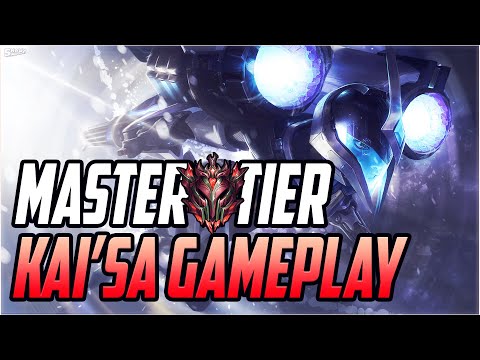 Master Kai'Sa Gameplay Commentary - Kai'Sa vs Caitlyn | ADC Kai'Sa 9.20 LoL