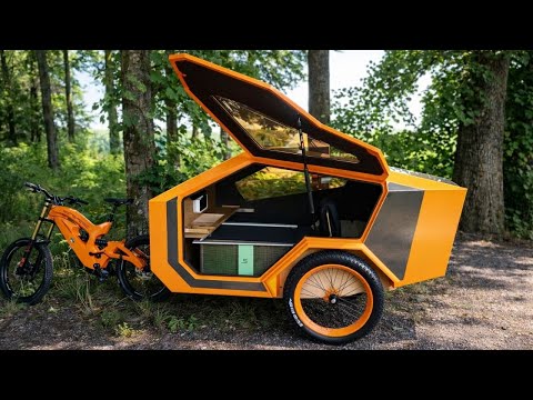 Top 8 Bike Caravans - Mobile Caravans for Camping #2