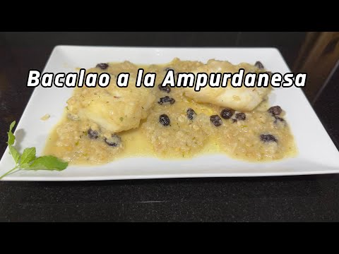 Bacalao a la Ampurdanesa 🍲 Receta tradicional catalana paso a paso
