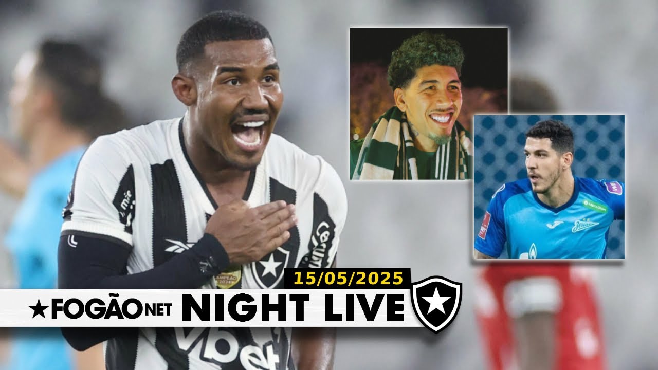NIGHT LIVE | Botafogo recusa propostas do Brighton por Cuiabano; Renato Paiva reduz pressão