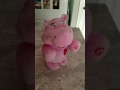 Dancing Singing Soft Plush Pink Hippo Funny Animal Surprise Toy I Like Big Butts Hugs