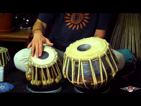 Tabla 110 with Daniel Paul - Intro to Tabla - in the Bhakti Breakfast Club