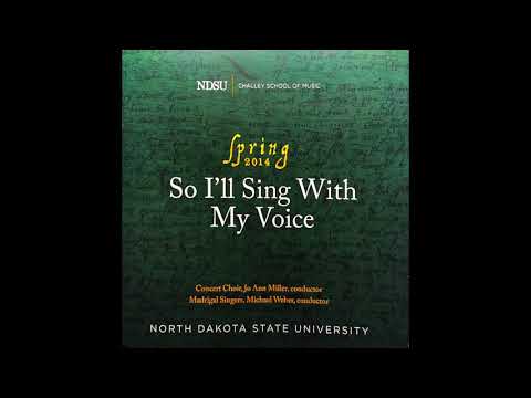 Nunc dimittis in B flat | Charles Wood [NDSU Madrigal Singers]
