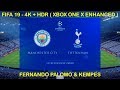 FIFA 19 | 4K + HDR | Champions League - Cuartos | Manchester City Vs Tottenham Con Palomo & Kempes