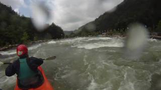 preview picture of video 'Left Route at Godzilla & Humongouus on the Ocoee River'