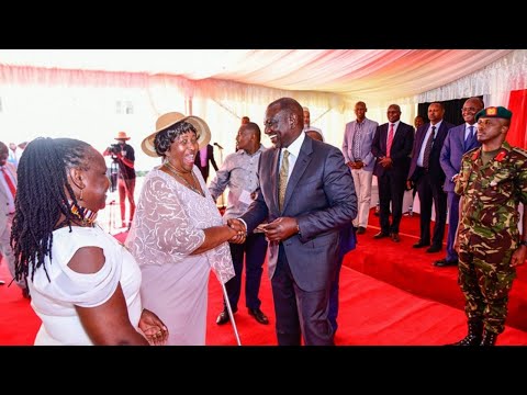 Lucky home owner wins a car as President Ruto opens affordable houses in Rongai, Kajiado County!!