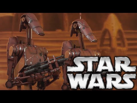 Why Geonosis Droids Were Camouflage: Star Wars lore