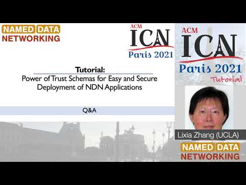 Questions and Answers - Lixia Zhang / NDN Tutorial @ ACM ICN 2021