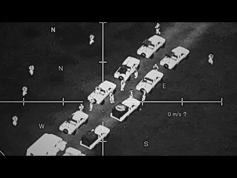 AC-130 Gunship Destroys Insurgent Convoy Column