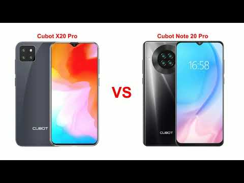Cubot X20 Pro vs Cubot Note 20 Pro (links in the description)