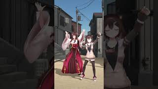 「にぎにぎにじたうん！」猫と狐で踊ってみた 🐟🦊#にじさんじ #文野環 #フミ #踊ってみた