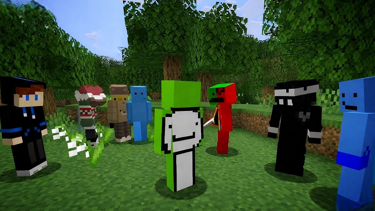 Dream VS 30 Hunters Manhunt!