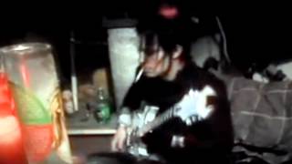 Under the judas tree.