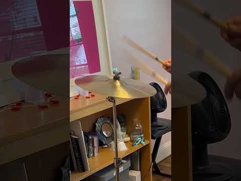 Name Brand 17 Inch "Signature" Paper Thin Crash Cymbal, 943 Grams, Video Demo. image 4