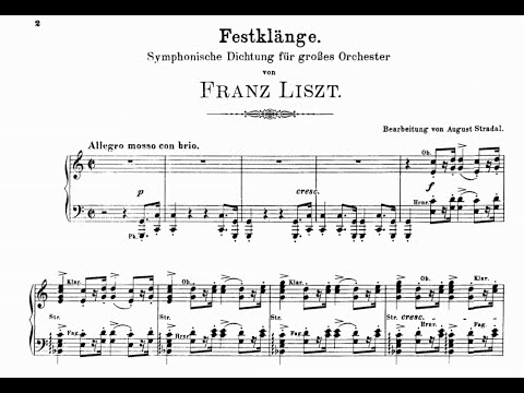 Franz Liszt/August Stradal - Festklänge, S.101