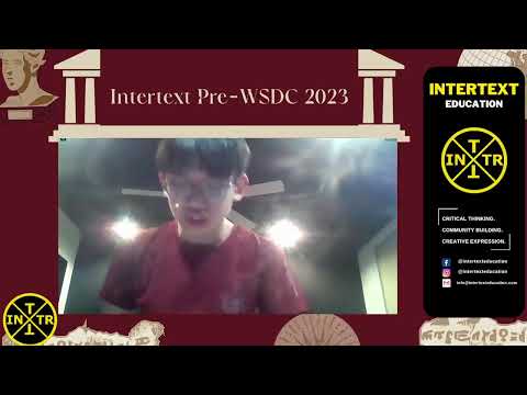 Intertext Pre-WSDC 2023 Junior Grand Final
