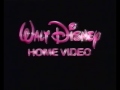 Walt Disney Home Video Bumper 80s VHS Capture