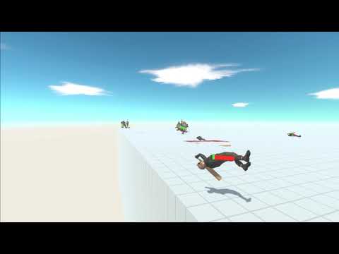 Animal Revolt Battle Simulator //37 Angry Joe & 3 Suicide Sue VS Projectile Gorilla & 37 Wolverilla